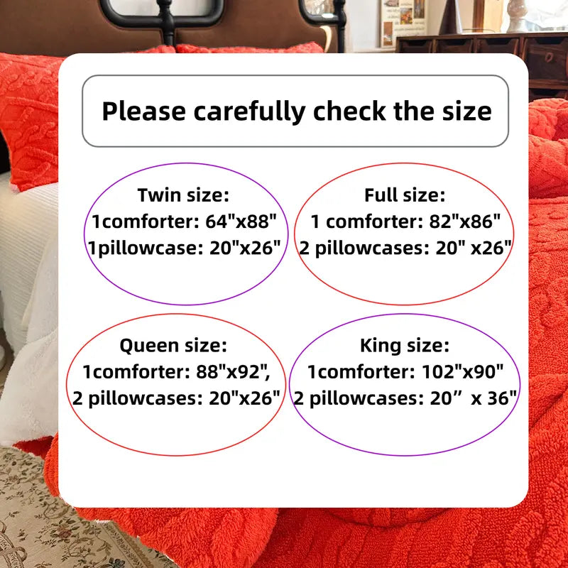 🛏️ Soft Milk Velvet Comforter Set | 2pcs/3pcs Plain All Season Bedding with Pillowcases, Machine Washable