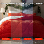 🛏️ Soft Milk Velvet Comforter Set | 2pcs/3pcs Plain All Season Bedding with Pillowcases, Machine Washable